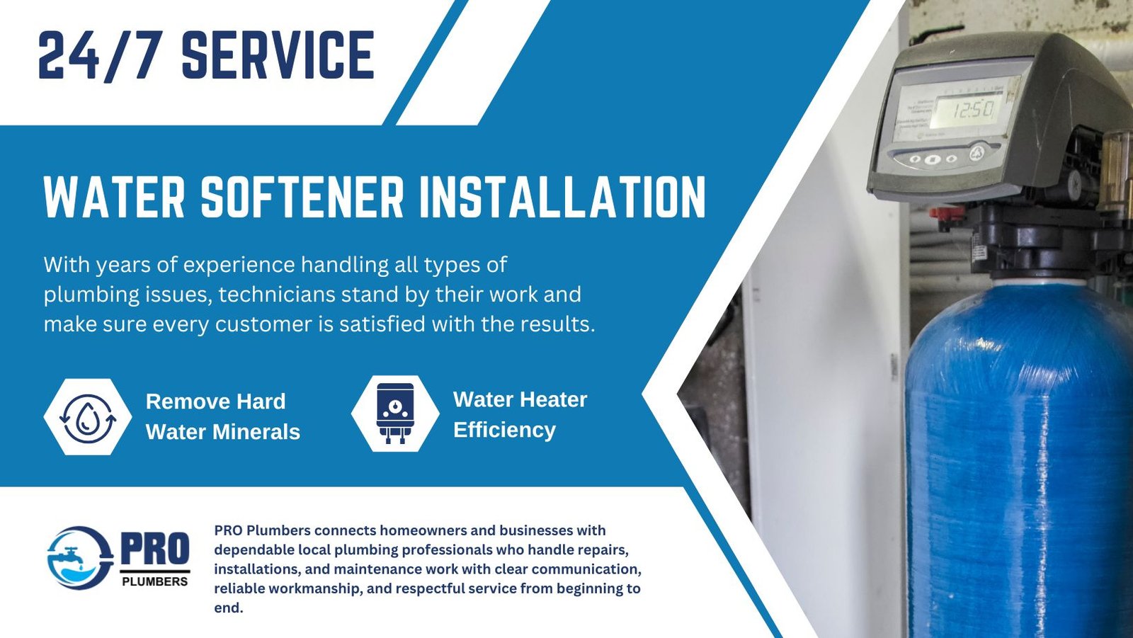 Water softener installation in Winter Haven, FL